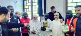 Jumah Mubarak  Muslim members of Management &amp; Technical team were presented with a Qurans after today&rsquo;s prayers in Constantine  #BlackGalaxies | #BringBackTheLove |#TotalEnergiesCHAN2022 | #TotalEnergiesCHAN | #CHAN2022