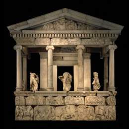 The Nereid Monument, Lycian, about 390-380 BC, From Xanthos, (modern G&uuml;n&uuml;k, south-western Turkey) (Source: The British Museum)