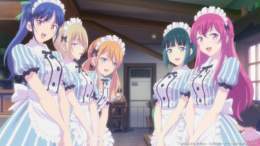 ˖\u2727───────\u2727˖ 　　　第1話    本日放送 ˖\u2727───────\u2727˖   ついに放送開始 カワイイ&times;に会えるまで&hellip;  あと時間   〖 ファミリア 〗     #女神のカフェテラス  ┈┈┈┈┈┈┈┈┈  4/7(金)深夜1:55～MBS/TBS系  スーパーアニメイズム枠にて放送