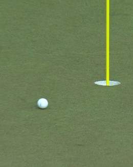 Cameron Young is making a run with two consecutive birdies and is now on the fairway of the par 5 13th hole. He&rsquo;s currently trailing the leader, Bryson DeChambeau, by 7 strokes. #PGAChamp