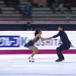 #フィギュアスケート グランプリファイナル  大会初日、三浦璃来選手と木原龍一選手の #りくりゅう ペアが好調な首位スタート  @miurariku1217 @ryuichi_kihara @skatingjapan