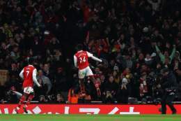 We need to hype that Eddie Nketiah goal for the Pusk&aacute;s Award! That was some way! The way he struck is had a special flare with it! #COYG