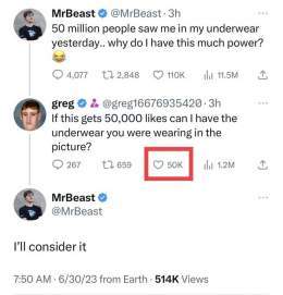 Your move @MrBeast