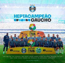 SOMOS CAMPEÕES: #Grêmio 3x1 Juventude PODE GRITAR, GREMISTADA! SOMOS SETE VEZES SEGUIDAS CAMPEÕES GAÚCHOS! Com um gol do Cristaldo, um do Diego Costa e outro do Nathan Fernandes vencemos o Juventude em um duelo digno de final de Gauchão! #GRExJUV #Gr