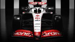 So here it is, the #VF23 livery, the first of our title-partnership with @MoneyGram   #HaasF1 #MoneyGramDrivesYou