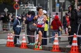 #大阪マラソン \u25b7西山和弥選手(トヨタ自動車)2:06:46  初マラソン日本最高記録