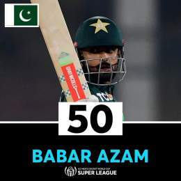 Patient fifty from captain Babar Azam   Can he now guide Pakistan to a win?   #PAKvNZ | :