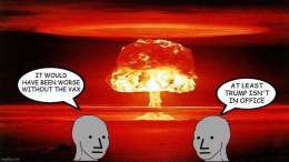 Trump was going to put the world at risk right? Yet under Biden it's the closest we've been to WWIII and a Nuclear Armageddon in 60 years!