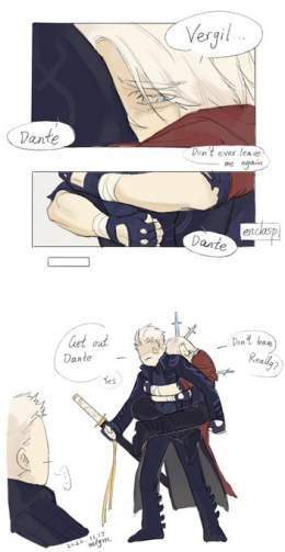#DMC #DevilMayCry #Dante #Vergil  This hug Dante waited twenty years
