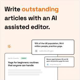 AI is a liar.  For article writers, this is a huge problem.  So I built Reword, an article editor that has fact-checking and citations built in.  We did what ChatGPT couldn't.  Don't believe me? Try it for free...
