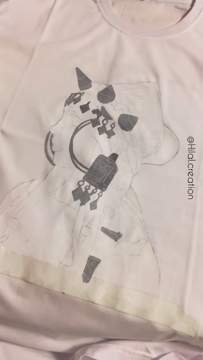 FROM NOTHING TO SOMETHING \u2728....#artwork #art #artist #handmade #painting #paint #workfromhome #artofinstagram #artoftheday #artistic #tshirt #tshirtdesign #amazigh #likeforlike #followforfollow
