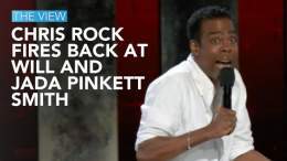 Chris Rock Fires Back At Will And Jada Pinkett Smith | The View      #FemaleInstagramModels #JoyBehar #MeganWilliams #MeghanMcCain #SunnyHostin #TheView #WhoopiGoldberg