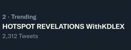 Number two na  HOTSPOT REVELATIONS WithKDLEX