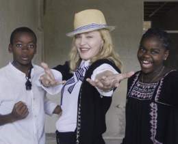 Madonna did return back to Malawi with Mercy......