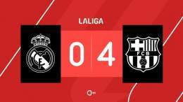 8 pou nou ba yoQuoteActu Foot@ActuFoot_&middot;23m BUUUUUUUUUUUUTT DE RAPHINHA !!! L'HUMILIATION !!!   REAL MADRID  0-4  FC BARCELONE