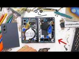 Galaxy Z Fold 8 Teardown - WHERE IS THE TITANIUM ?!