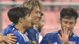 #キリンチャレンジカップ 2023   #サッカー日本代表 vs エルサルバドル  #久保建英 の股抜きスルーパスは、フリーの #中村敬斗 へ！ #中村敬斗 は冷静にゴールへ流し込み、嬉しい代表初ゴール  #フジテレビ 系列で生放送中 #TVer でライブ配信中  more