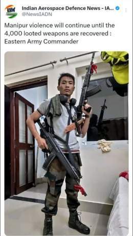 If #GOI and #PMOIndia  wanna witness real war then why don't they handed guns and ammunition to us (#TheKukis ) like they did to #MeiteiTerrorists  ...   #Modi #AmitShah #IndiansupremeCourt #IndianParliament #NortheastLive #UnitedNationsQuote