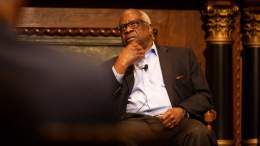 Senator Sheldon Whitehouse has called on the federal courts&rsquo; policymaking body to refer Supreme Court Justice Clarence Thomas to the attorney general for potential violations of government ethics law.