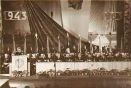 Marshal V. I. #Chuikov speaking at the podium during the celebration of the 20th anniversary of the victory in the Battle of #Stalingrad. #Volgograd, 2 February 1963.  #Сталинград #Чуйков