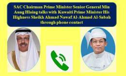 They frankly talked about friendly ties between the two countries, and promotion of cooperation and relations. #WhatsHappeningInMyanmar #Myanmar #Kuwaiti