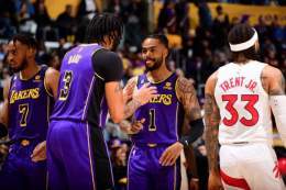 D&rsquo;Angelo Russell Still Trying To Build A Rapport With Anthony Davis! Hooping To Have A Better Chemistry   #LakersNation #lakerswin #lakers #NBA #NBA2K22 #NBA2K22 #NBATwitter #NBAextra #ESPN #NBAEasternConference #LeBronJames&nbsp;#lebron
