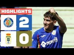 GETAFE CF 2 - 0 REAL OVIEDO | RESUMEN LALIGA EA SPORTS