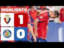 CA OSASUNA 1 - 0 GETAFE CF | RESUMEN LALIGA EA SPORTS