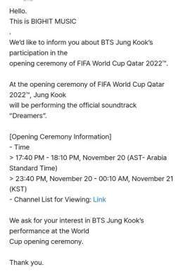 So we have 9.5 hrs until the ceremony to stream it&hellip; (rubs hands..)  #Dreamers2022 #Jungkook @BTS_twt