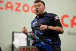 James Wade (2008)  Kim Huybrechts (2014)  Dave Chisnall (2015)  Dimitri van den Bergh (2018)  Josh Rock (2022)   ???????????? ???????????????????? ???????????????? ????????????????-???????????????? ????????????????