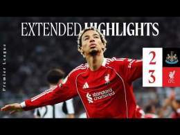 Temps forts&nbsp;: But de Ngumoha &agrave; la 100e minute&nbsp;! Newcastle 2-3 Liverpool