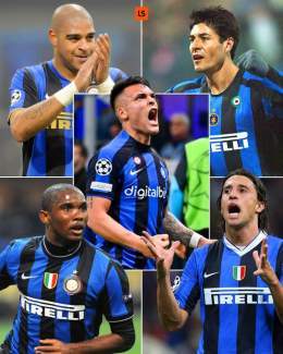 Lautaro Martinez is just the ???????????????????? player to hit + #UCL goals for Inter Milan