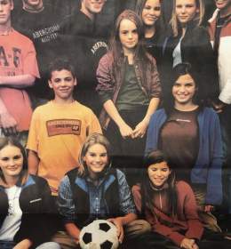 baby lindsay lohan and lana del rey modeling for abercrombie together in the 90s