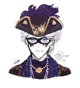 If i pay enough money will they show me Azul&rsquo;s forehead?&hellip;&hellip;.  #twst #ツイステ　#twistedwonderland #twstファンアート