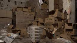 In the last weeks (or months even) Kyiv's police raided private warehouses where stolen humanitarian aid was stored. Some of the stuff found: Food &amp; baby food (spoiled by rats), medicine, ammo, drones, portable heaters, electronic devices, etc. W