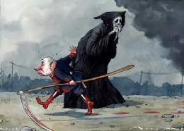 What a thought provoking piece of art . Am I supposed to support Azov now?
