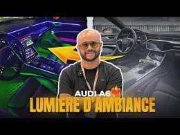 LUMIERE D&rsquo;AMBIANCE AUDI A6 نتيجة خرافية \ud83d\ude0d\ud83d\ude0d\ud83d\ude0d\ud83d\ude0d