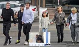 Todd and Julie Chrisley round up the family for a farewell meal before they report to prison
