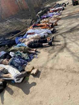 Фото последствий &laquo;фильтрации&raquo; в селе Малая Рогань (Харьковская обл.)  После отступления ВС РФ из Харьковской области ВСУ провели зачистку &laquo;коллаборантов&raquo; (в частности, нацбатальон &laquo;Кракен&raquo;).  Руководителя расправы 