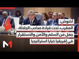 أخنوش: المغرب، تحت قيادة صاحب الجلالة، جعل من السلم والأمن والاستقرار في إفريقيا خيارا استراتيجيا
