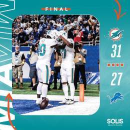 That&rsquo;s a road dub #FinsUp