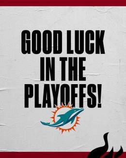 Let's make a run @MiamiDolphins! #FinsUp