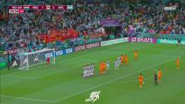 This was well played by Netherlands  to level with Argentina  2-2.   Just when you thought game was over.
