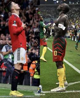 What a partnership they could be.   Cristiano Ronaldo  Vincent Aboubakar in Al Nassr.