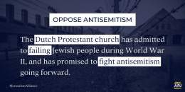 We affirm the desire of the Dutch Church to repent of antisemitism and to value relationships with the Jewish community. Learn more at @CTmagazine:  #JerusalemAlliance #antisemitism