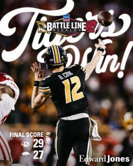 The Trophy is coming HOME!   #MIZ