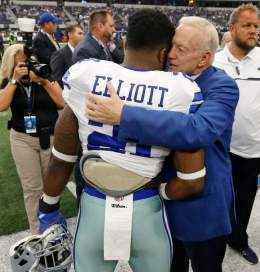 Statement from Dallas #Cowboys Owner, President and General Manager Jerry Jones regarding Ezekiel Elliott:   &ldquo;Zeke&rsquo;s impact and influence is seared into the Cowboys franchise in a very special and indelible way. He has been a consummate p