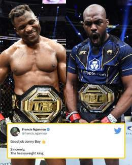 Francis Ngannou has a message for Jon Jones  #UFC285
