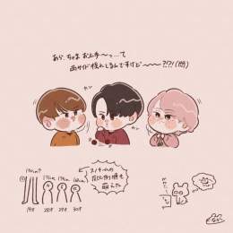 赤べこ？  #それスノ  #宮舘涼太 #佐久間大介 #向井康二