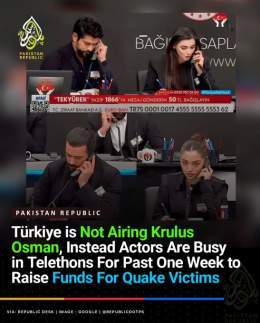 The Actors OF Famous Drama Serial, Have Been Busy For Last 1 Week In Fundraising Telethons,To Raise Funds For The Quake Victims OF #T&uuml;rkiye &amp; #Syria.  The Spirit OF Turkish People Are Unmatchable.  #earthquake Rs 16 #ImranKhan Harry Brook #I